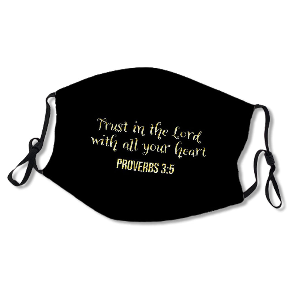 Proverbs 3:5 | Bible Verse Quote | Christian |&nbsp;Trust The Lord with All Your Heart No.T5LFYC