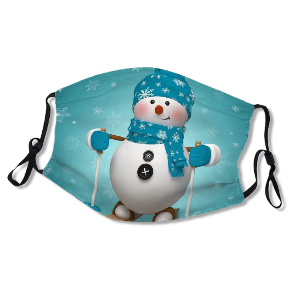 Snowman Ready To Ski No.T8FK3X