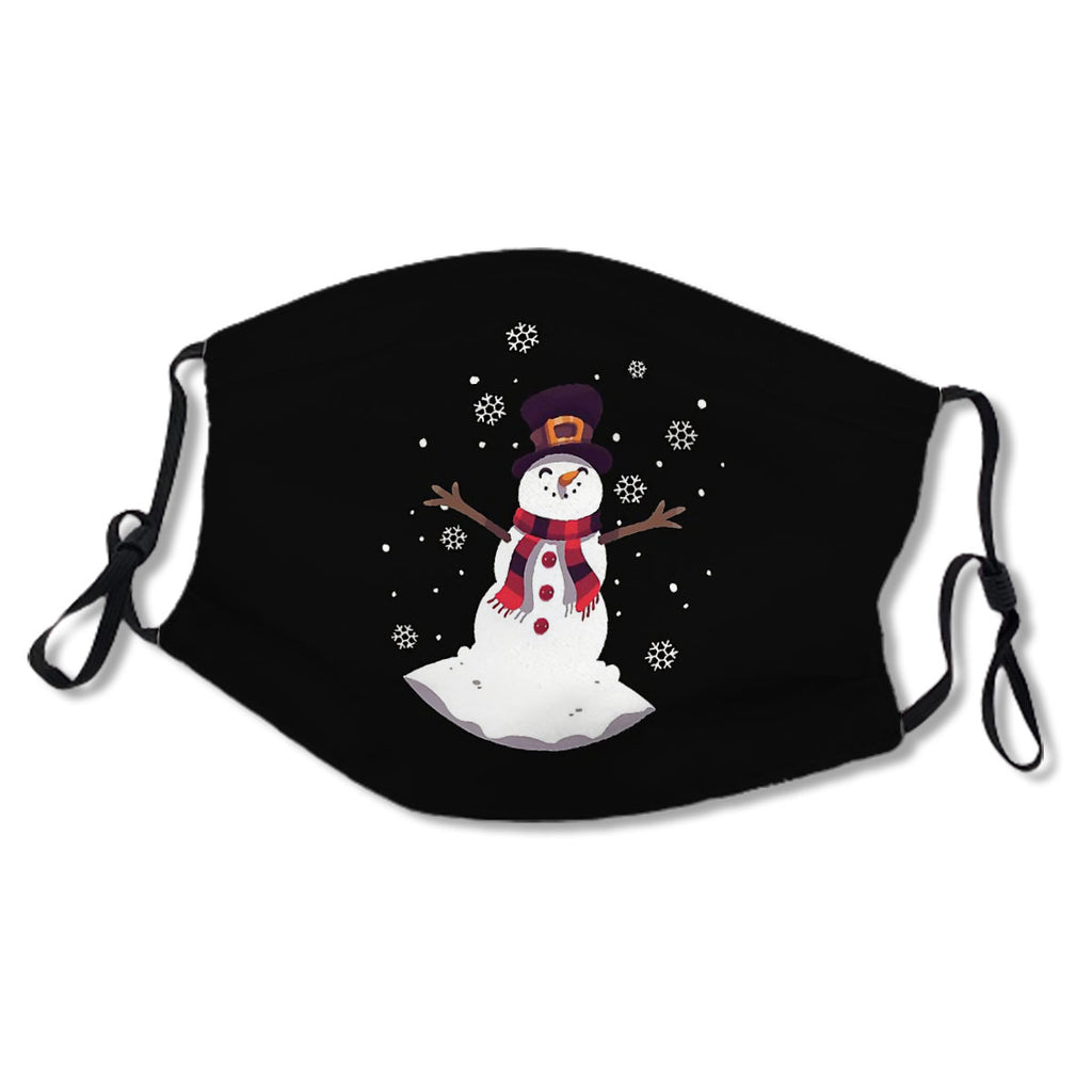 Snowman Christmas Design Mask No.T8L4X6