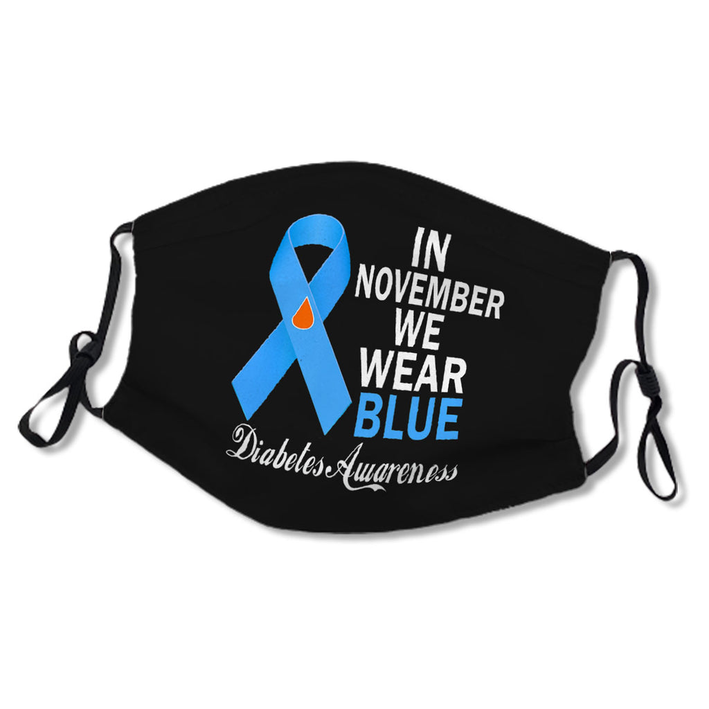 In November We Wear Blue Diabetes Awareness Blue R No.TBPZO7