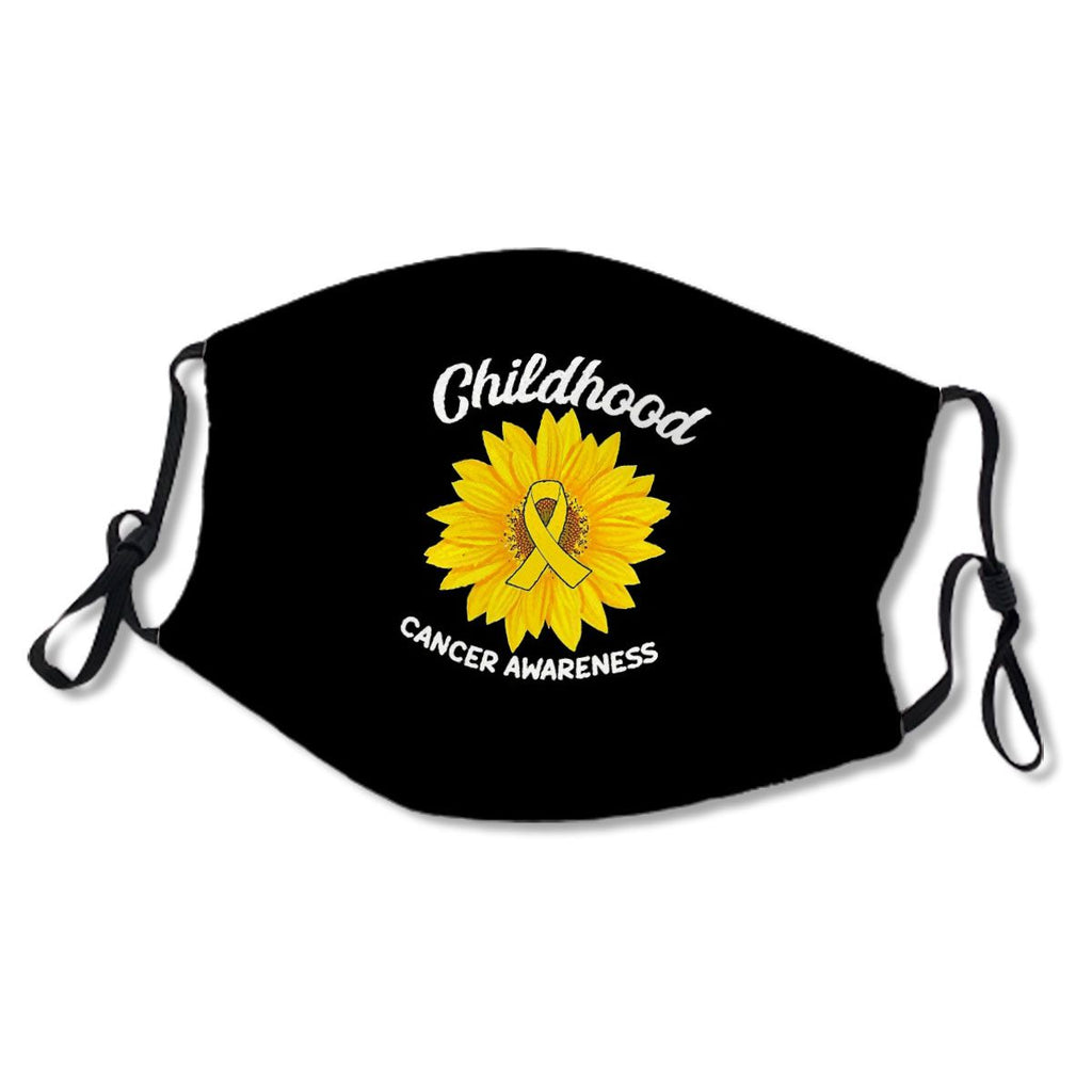 Sunflower Childhood Cancer Awareness Ribbon Women Girls No.TBREYY