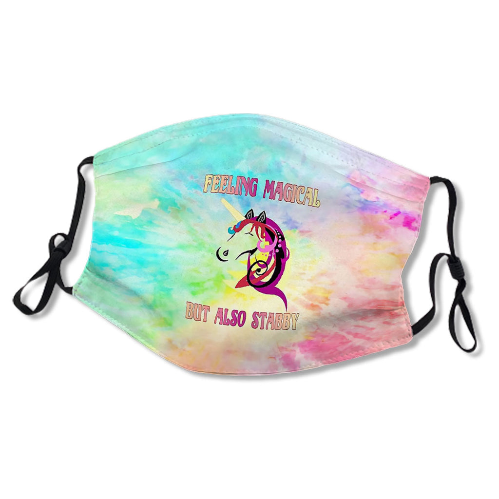 Feeling magical, but also stabby tie dye No.TDTXCV