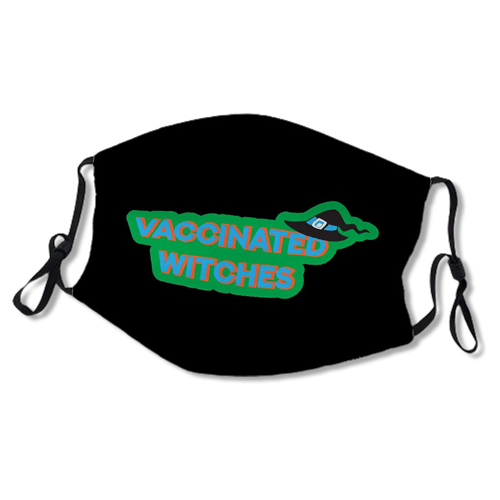 Vaccinated Witches - Fully Vaccinated Witch-Funny I Am Vaccinated Mask No.Tfj7T2