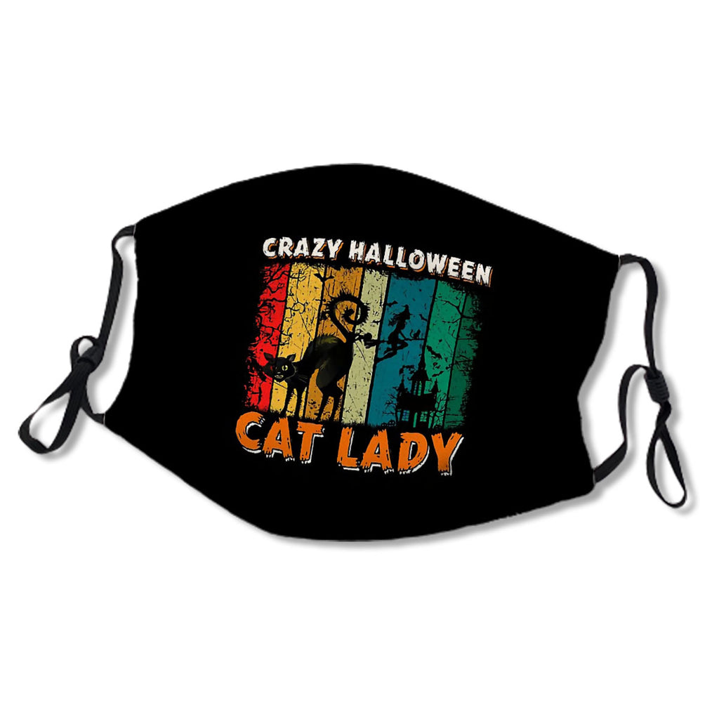 Halloween Trick Or Treat - Crazy Halloween Cat Lady Mask No.TMLK6Q