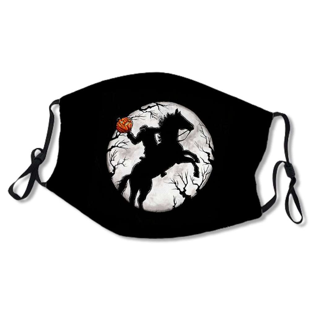 Halloween Headless Horseman Legend of Sleepy Hollow Spooky Pumpkin Mask No.TOAI6H