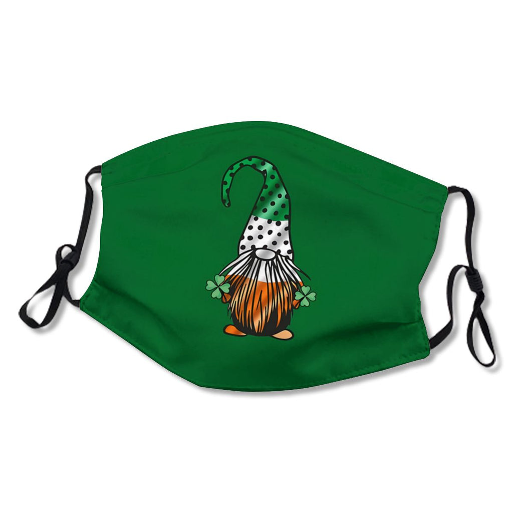 St Patricks Day Gnome Irish Flag Leprechaun With Shamrocks - Saint Patricks Day Gift NO.TSDG9E