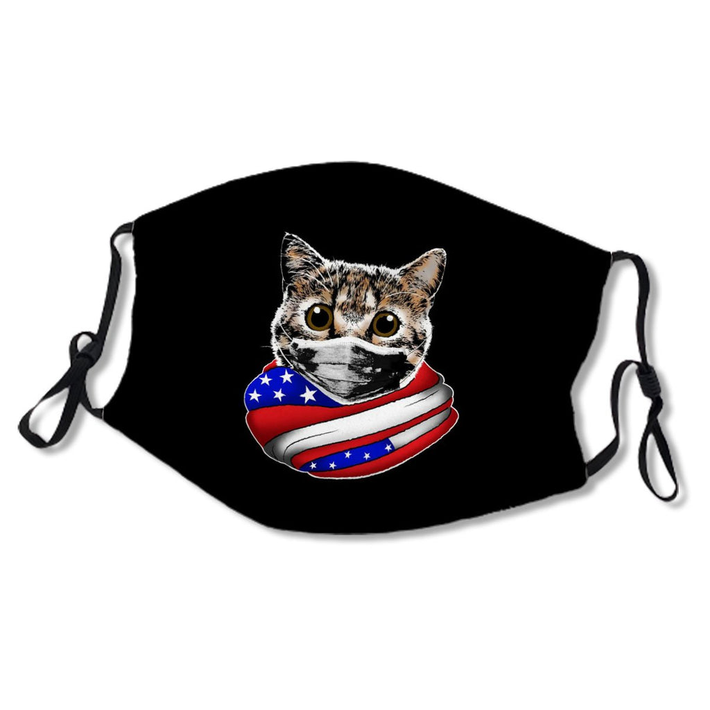 Cat With American Flag Design No.TWN8DG