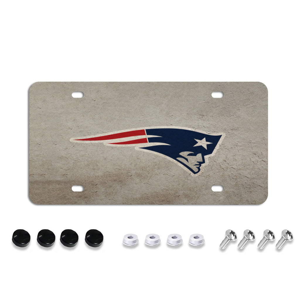 License Plate Covers, Unbreakable Tag Cover to Protect Your Car Front and Rear Plates, Fits All Standard US Plates, Screws Included No.U5FM76