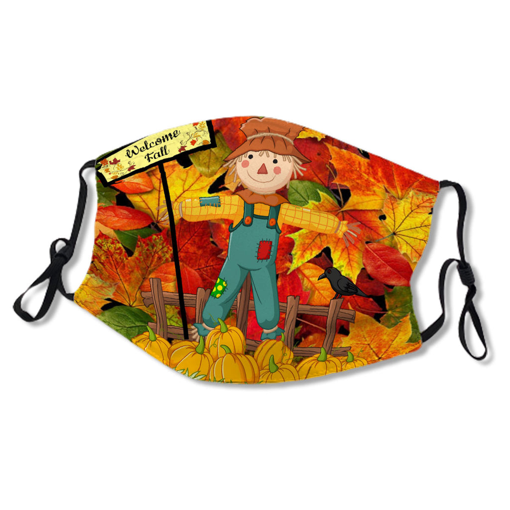 Cute Scarecrow Welcome Fall Can Hold A Filter No. U83ER2