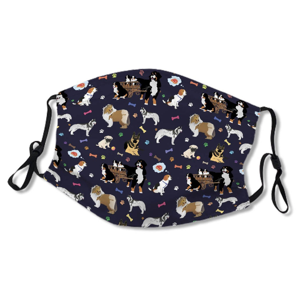 Colorful Dog Pattern No. UB2ABT