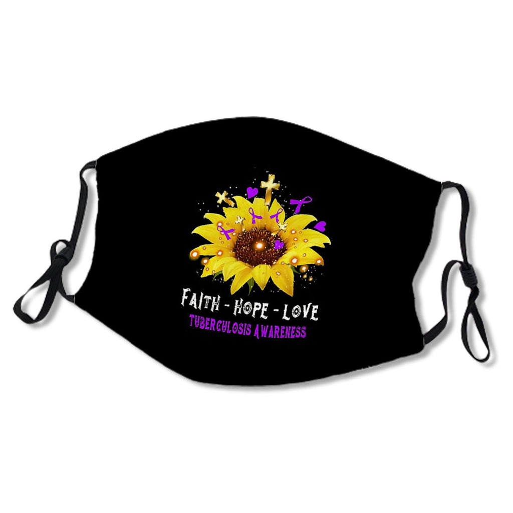 Sunflower Faith Hope Love Tuberculosis Awareness No.UC3SCP