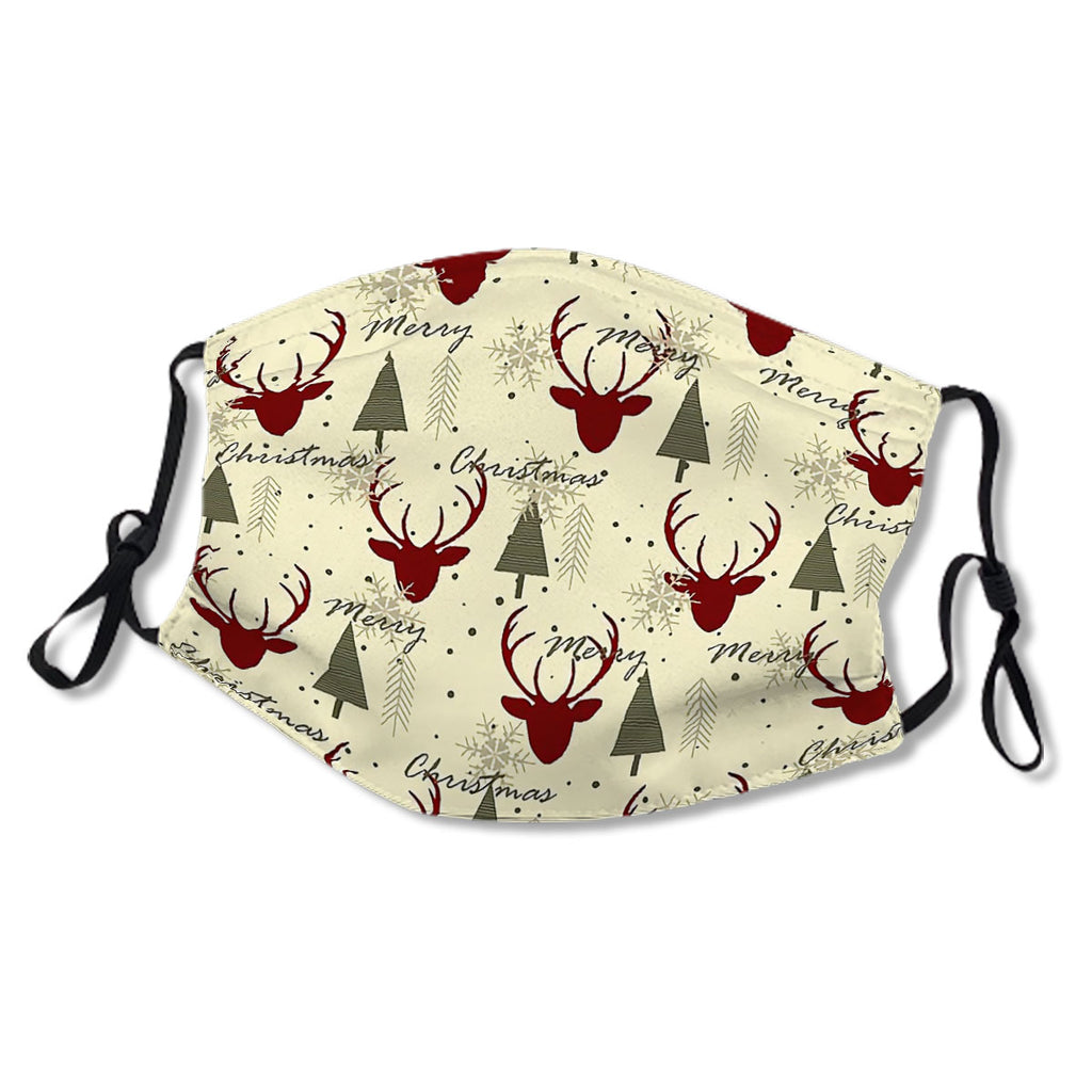 Merry Christmas Retro Vintage Raindeer No.UCOXIZ