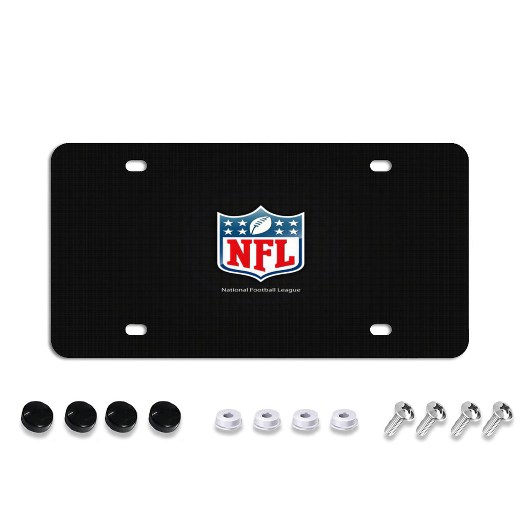 License Plate Covers, Unbreakable Tag Cover to Protect Your Car Front and Rear Plates, Fits All Standard US Plates, Screws Included No.UD3HXB