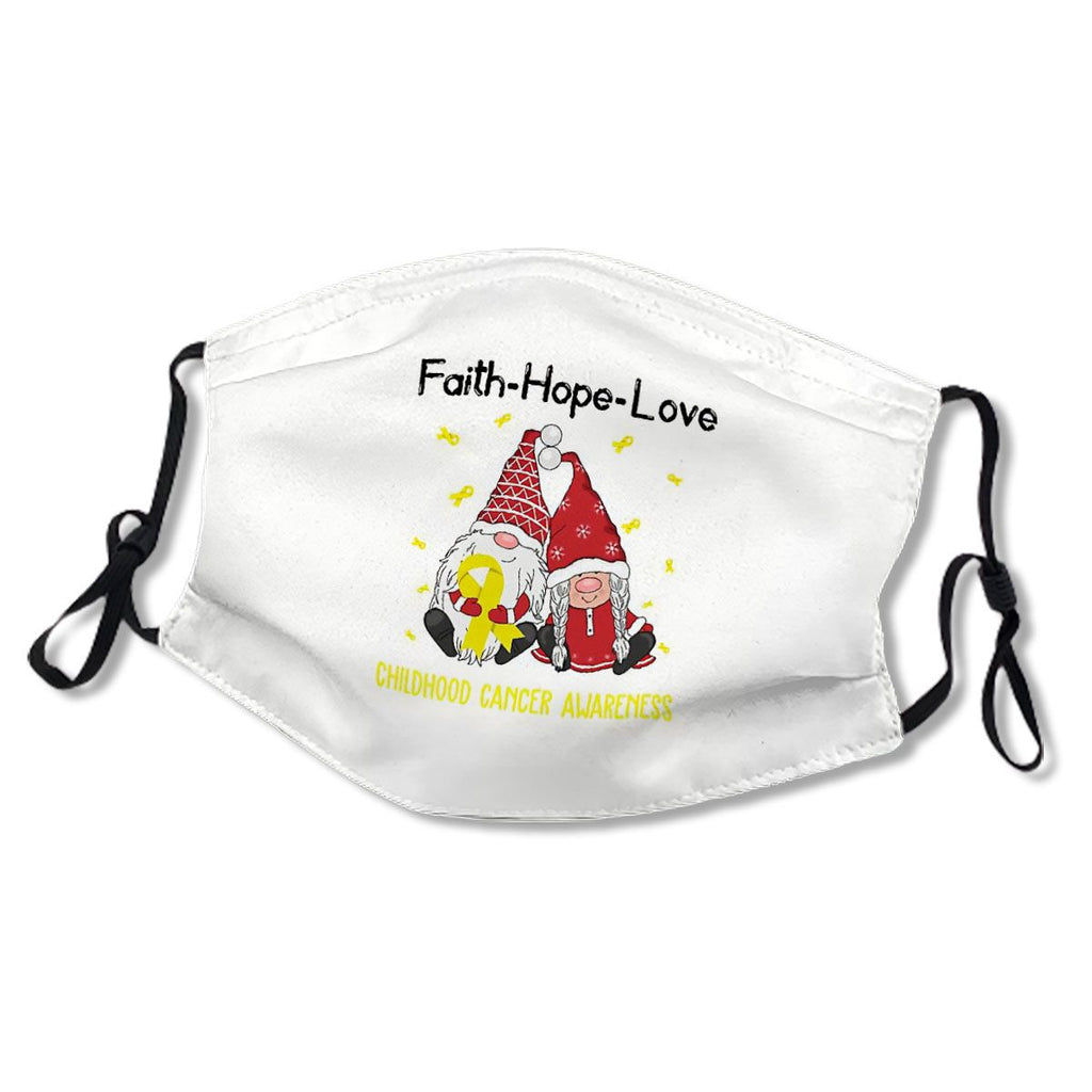 Faith Hope Love Childhood Cancer Awareness No.UKWUCV