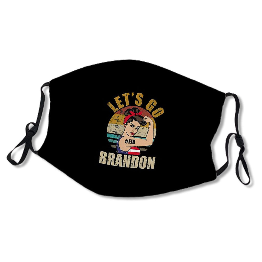 Retro #FJB Let's Go Brandon Mask No.UMHLWM