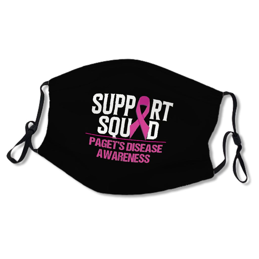 Paget’s Disease Support Squad Awareness Warrior Survivor Pink Ribbon Gifts No.URXZYT