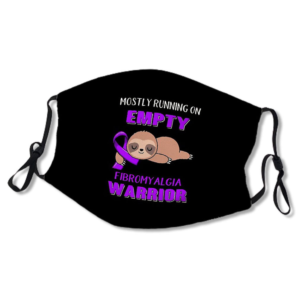 Funny Mostly Running On Empty Fibromyalgia Warrior No.UVPN44