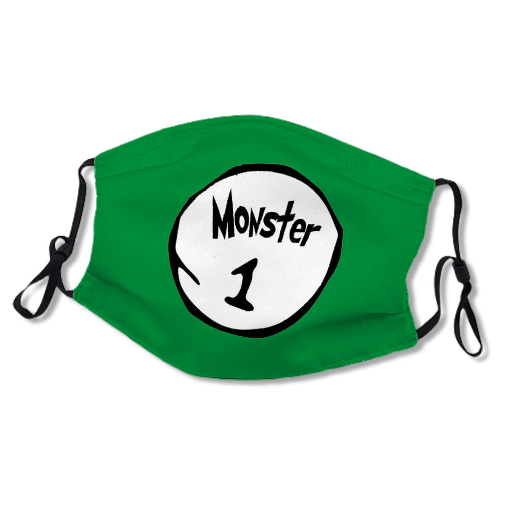 Thing 1 halloween monster - Dr seuss No.VBGCIB