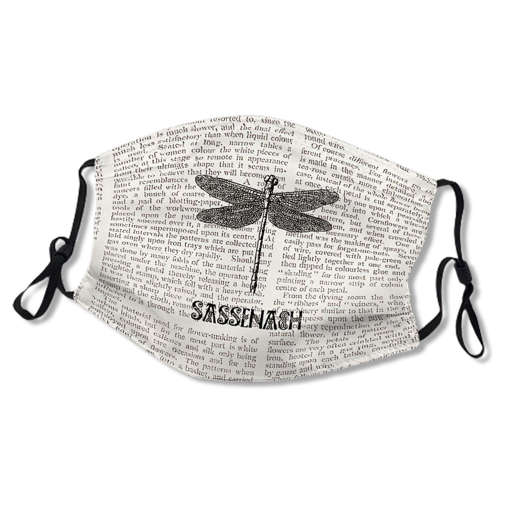 Dragonfly Paper Sassenach Mask No.Vy46E6