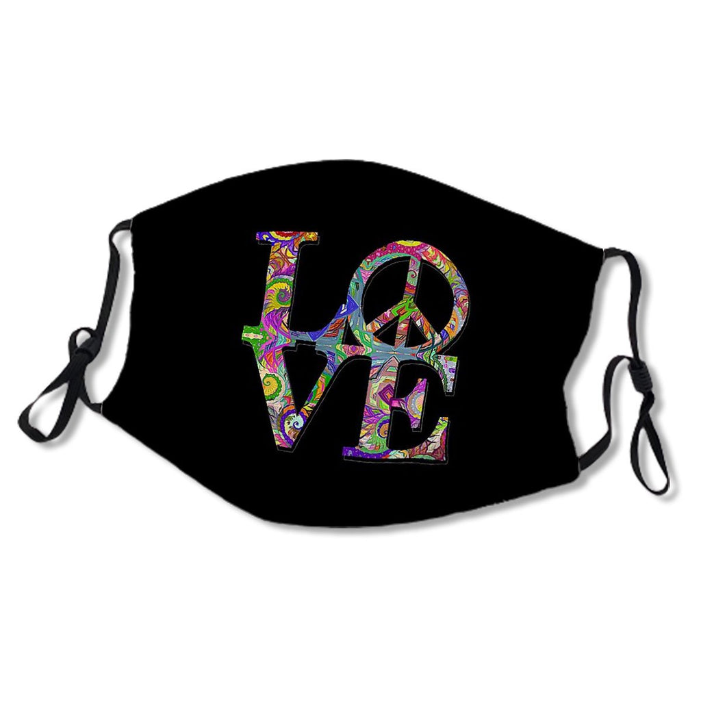 Psychedelic Love and Peace Kids/Adult Mask No.VY6Q9O