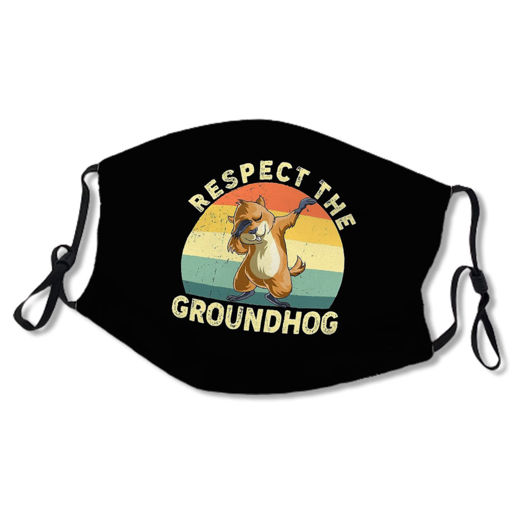 respect the groundhog - dabbing groundhog - groundhog day 2021 gift groundhog lover No.W2WH3U