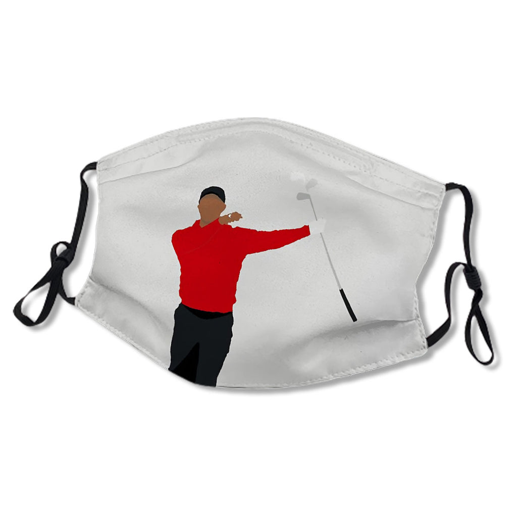 CLUB TWIRL TIGER WOODS | BEST SUNDAY RED GOLFER | GOLF GIFT No.W8M64S