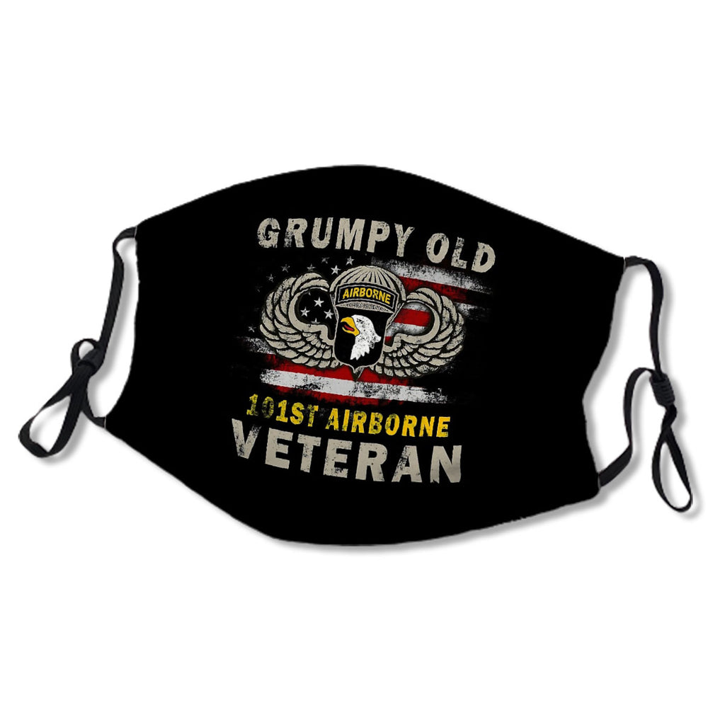 Grumpy Old 101st Airborne Division Veteran T Shirt No.WCRR4U