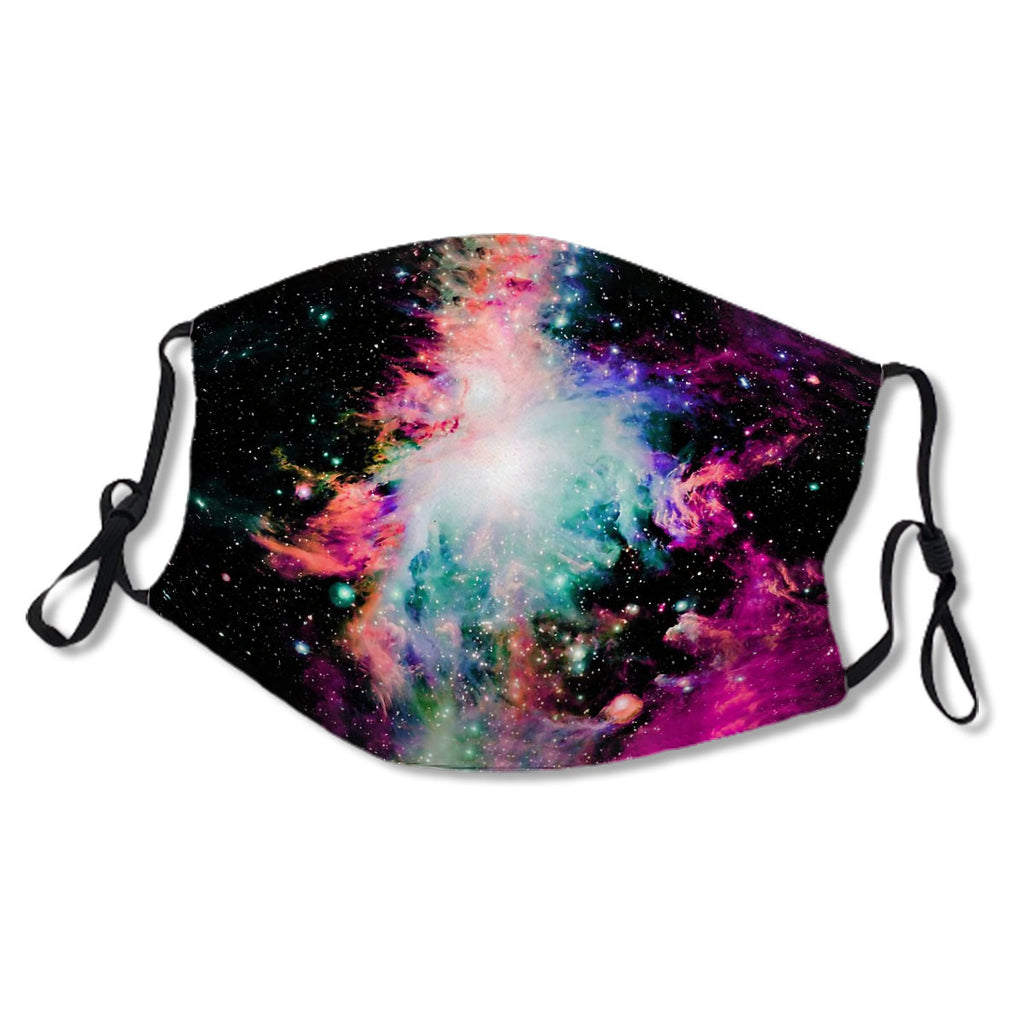 Galaxy Orion Nebula Colorful Rainbow Mask No.WEBMBG