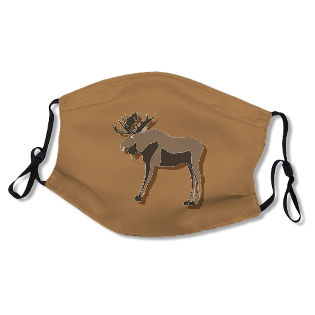 Paper Sticker On Stylish Background Elk No.WPVZMA