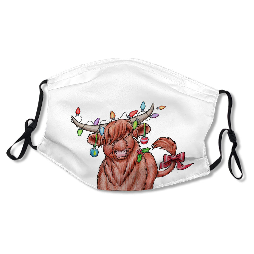 Mooey Christmas! Highland cow No.WTOB4V
