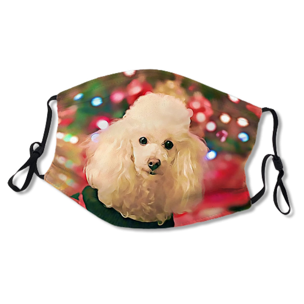 Christmas poodle dog No.WZTMB4