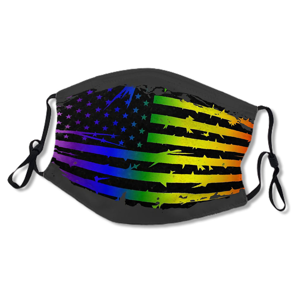 Pride Rainbow American Flag No.X57HQ4