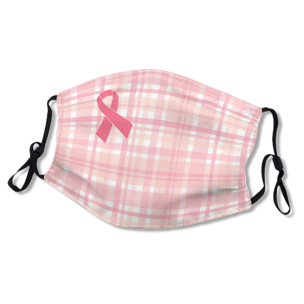 Breast Cancer Pink Ribbon Plaid No.X93MBO