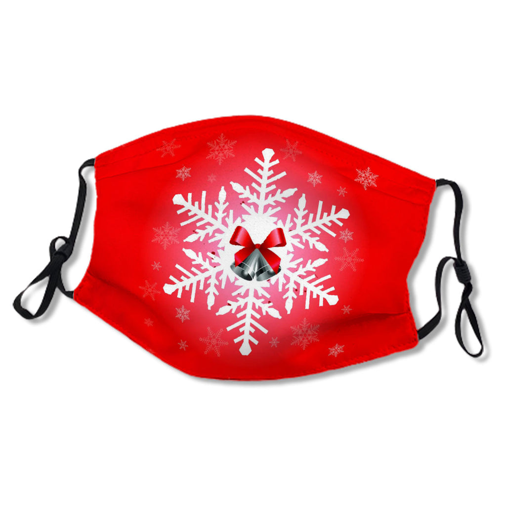 Big Snowflake In Red Color No.XFQQD3