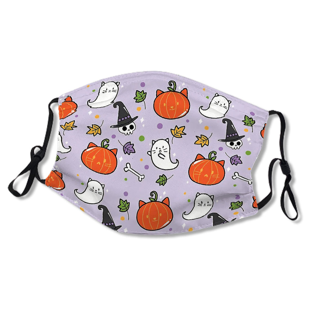 Pumpkin Kitty Mask No.Y5NUEU
