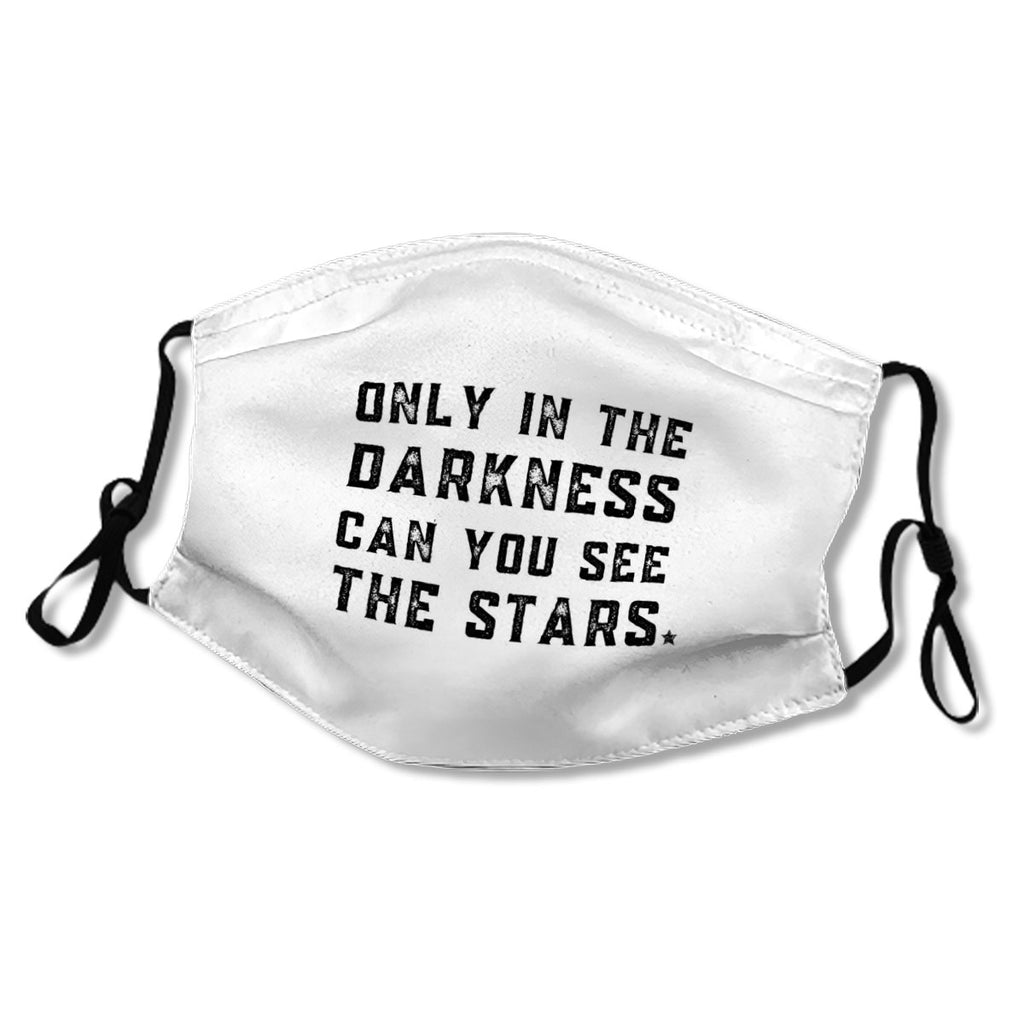 Only in darkness can you see the stars, Quote by Martin Luther King Jr. No.Y6D3GK