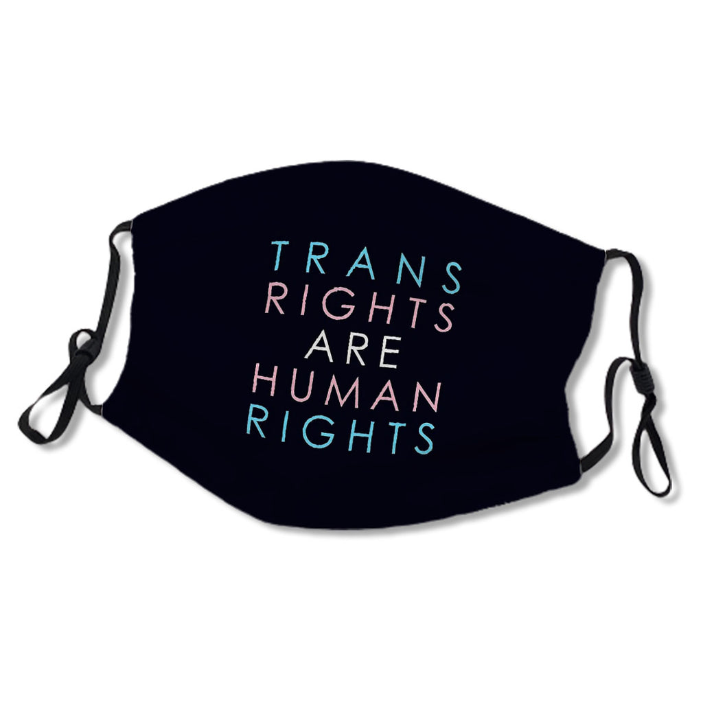 Trans Rights Are Human Rights Mask No.YEAFTK