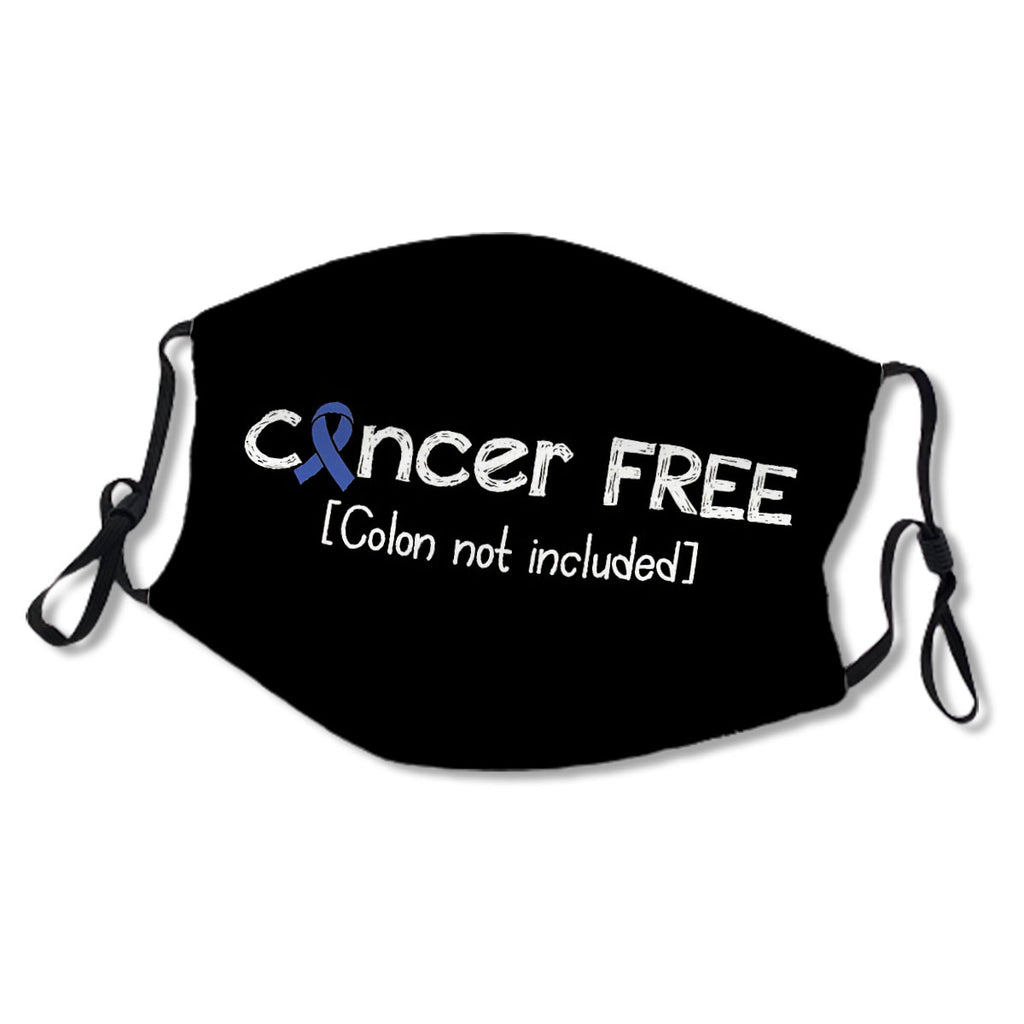 Cancer Free- Colon Cancer Awareness Gifts for Women Colon Cancer Support Ribbon No.YJJ2FH