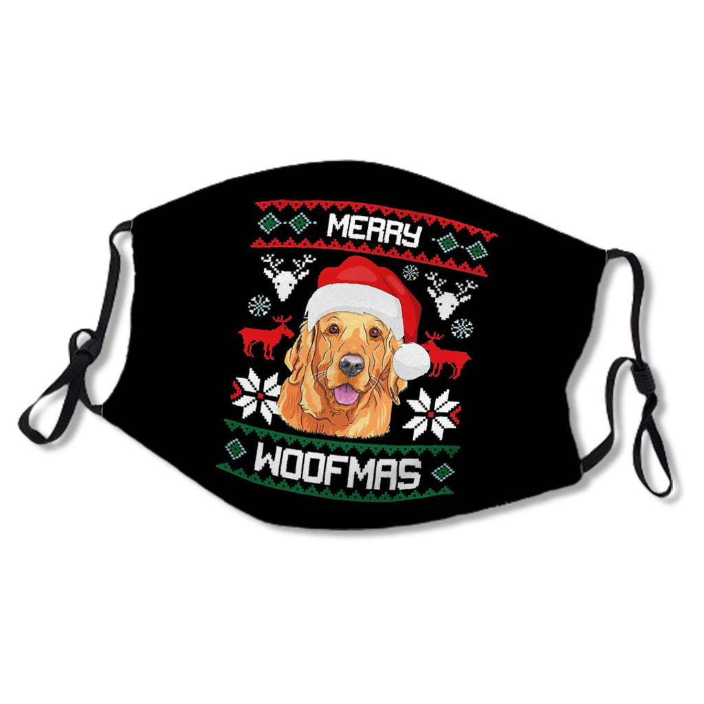 Golden Retriever Merry Woofmas Christmas Goldie Gift No.YL49H8