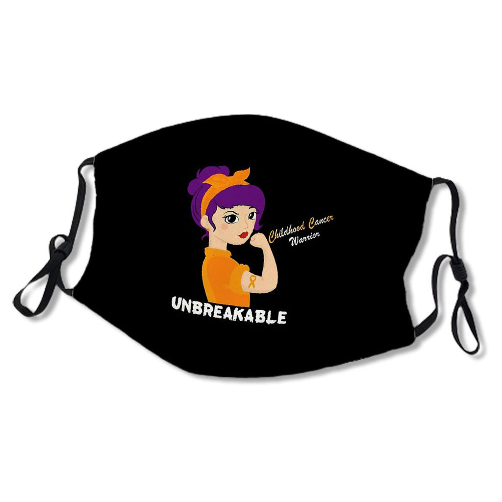 Childhood Cancer Warrior Unbreakable Women / Childhood Cancer Gift No.ZGU6QB