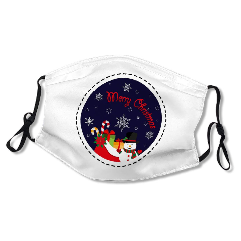 Merry Christmas Snowman With A Bag Gifts Icon No.ZI3FIW