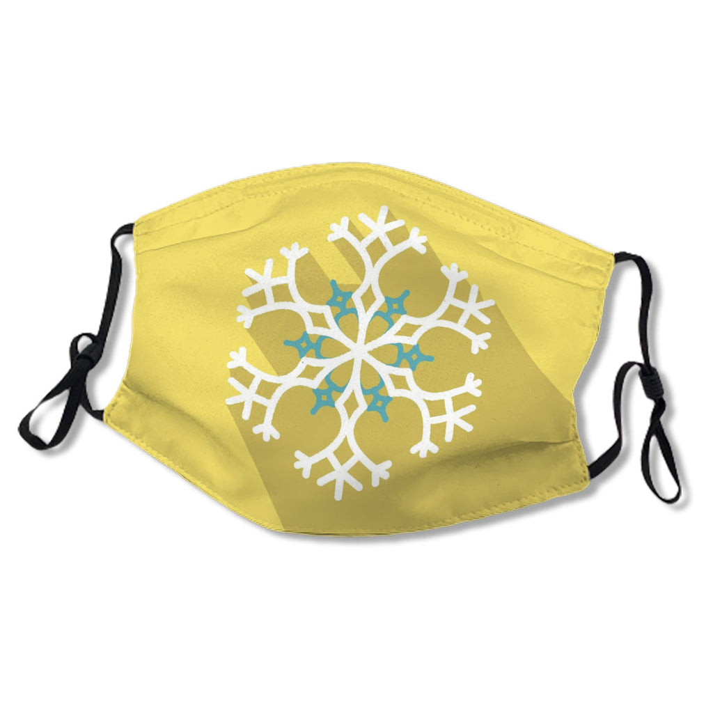 White Snowflake Flat Icon No.ZQL22Q