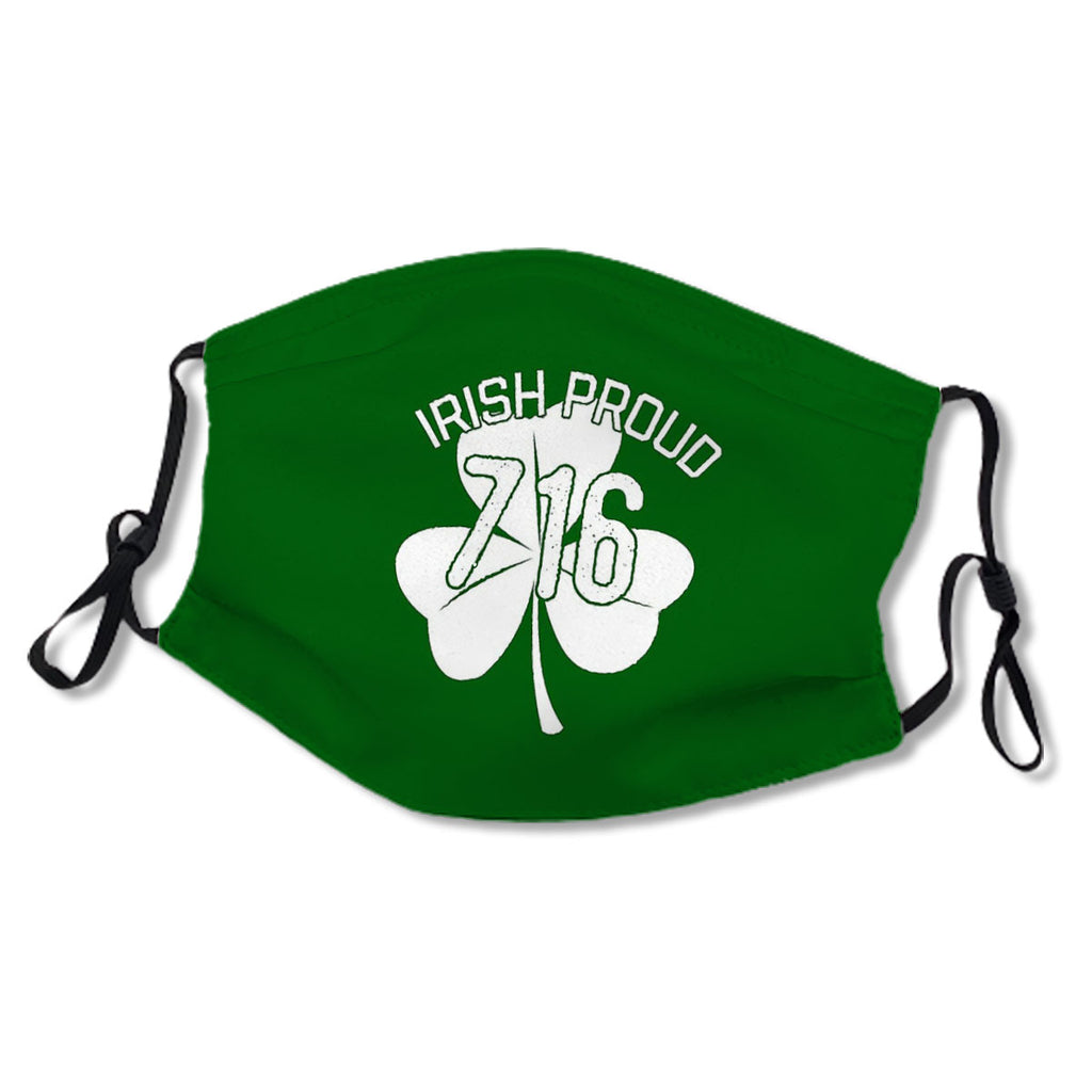 Irish Proud Buffalo 716 Shirt St. Patrick's Day Gear in White No.ZS5L88
