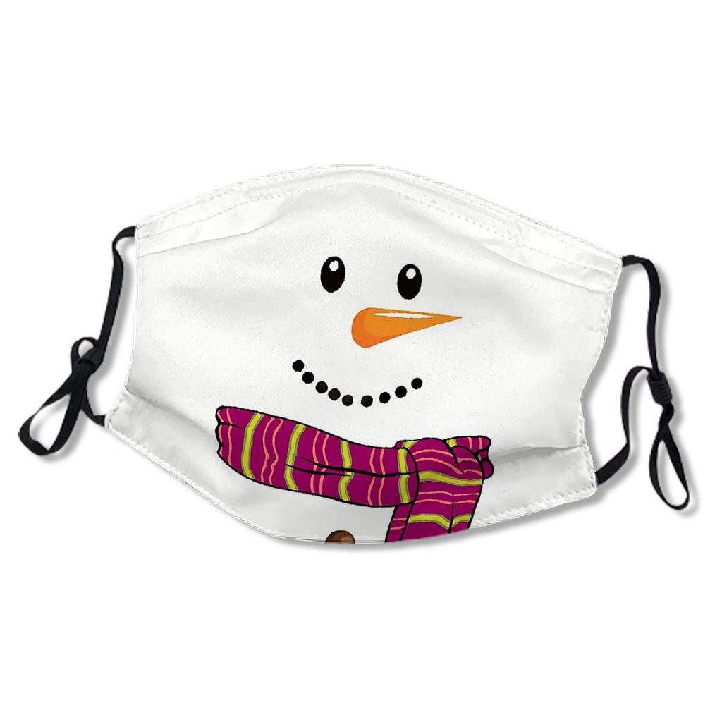 Snowman on Christmas Mask No.ZZ3T2E