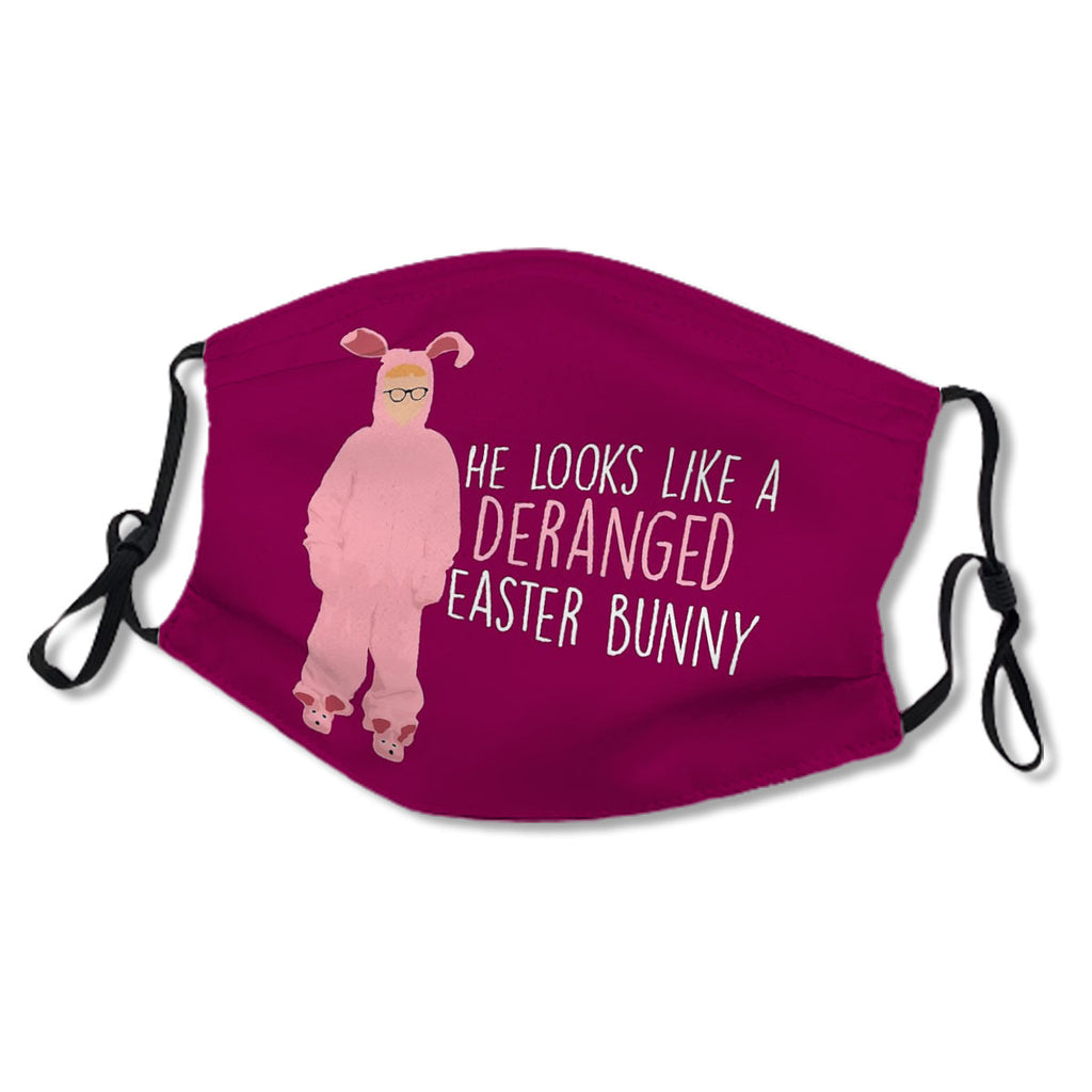 Ralphie Bunny Suit Sticker | Funny Christmas Decal | He Looks Like a Deranged Easter Bunny No.ZZ494K